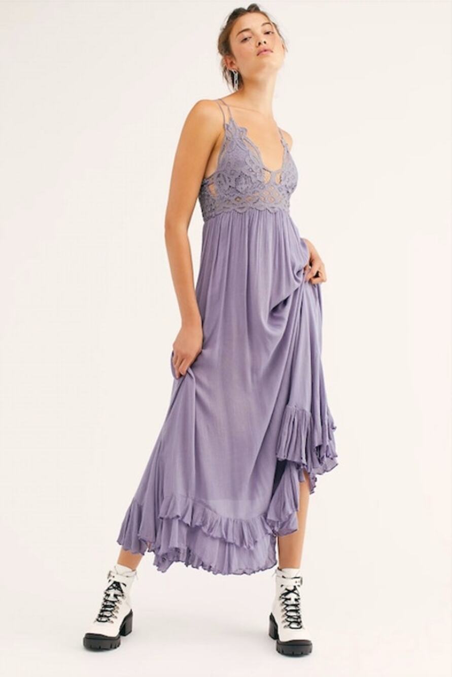 FP One Adella Maxi Slip Dress S